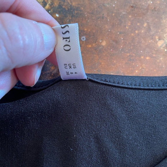 Vintage Christmas Style Lace Up Asymmetrical Red Buffalo Plaid V-Neck Medium - Picture 8 of 13